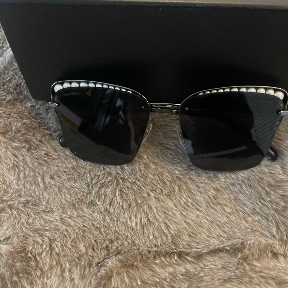 Chanel Sunglasses with Pearls